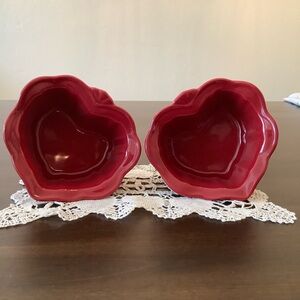 Princess House Heart-Shaped Ramekins